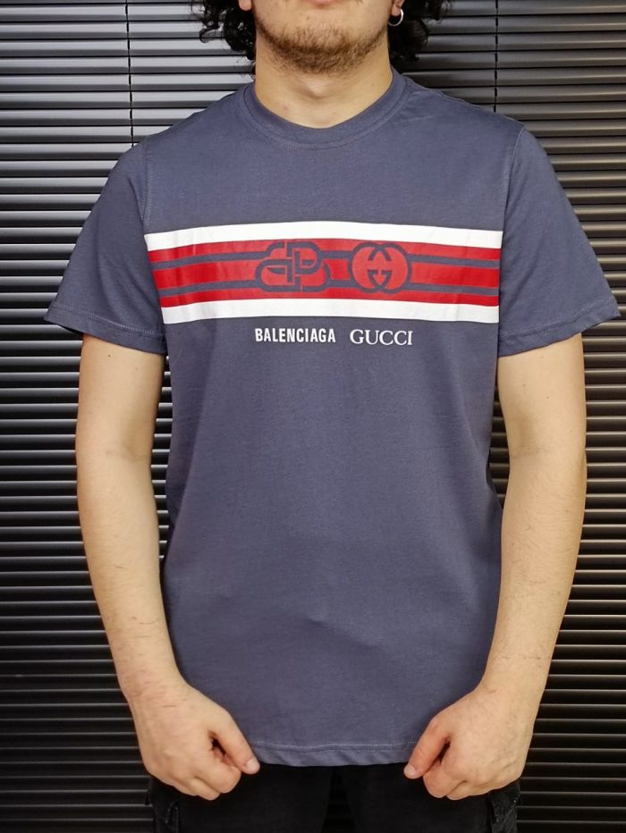 Футболка Balenciaga Gucci  