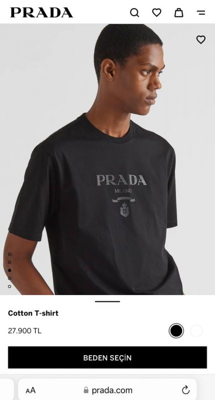 Футболка Prada  