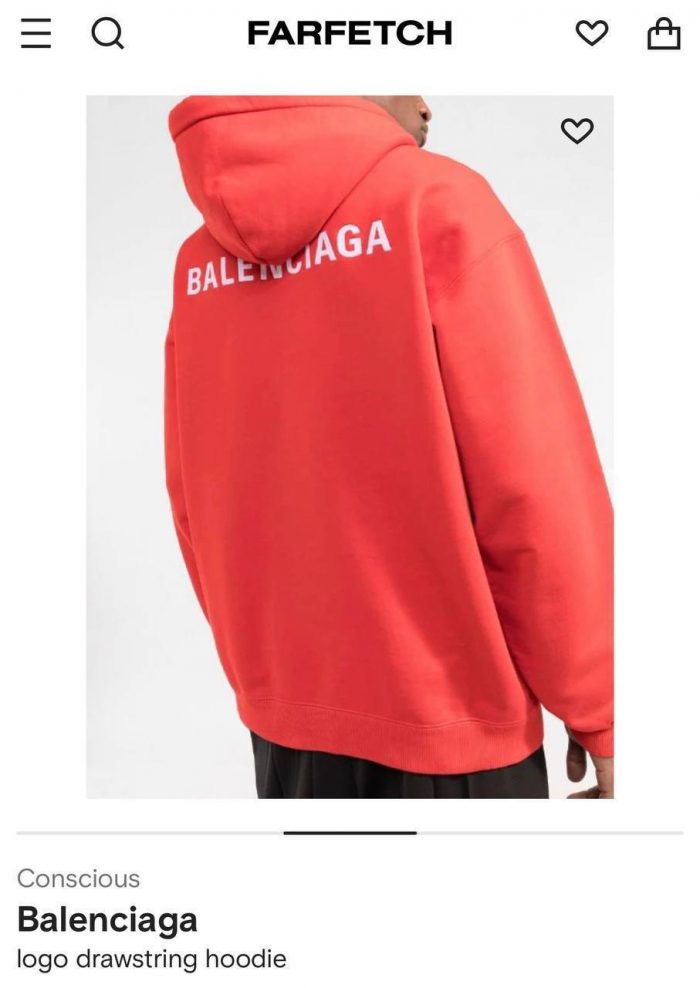 Толстовка Balenciaga  