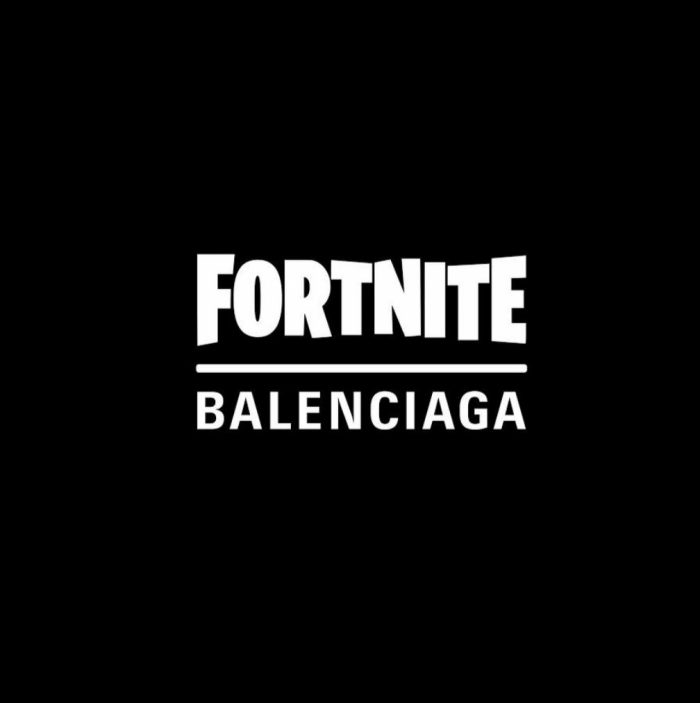 Футболка Oversize Balenciaga - Fortnite  