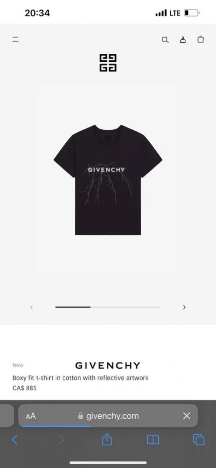 Футболка Givenchy  