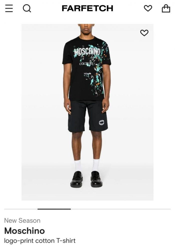 Футболка Moschino  