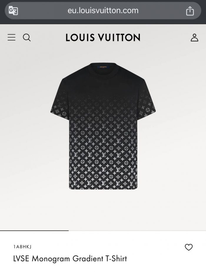 Футболка Louis Vuitton  