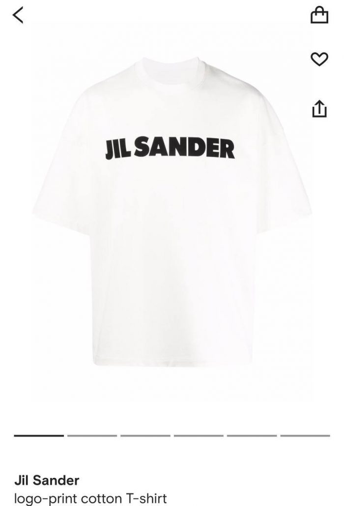 Футболка Jil Sander  