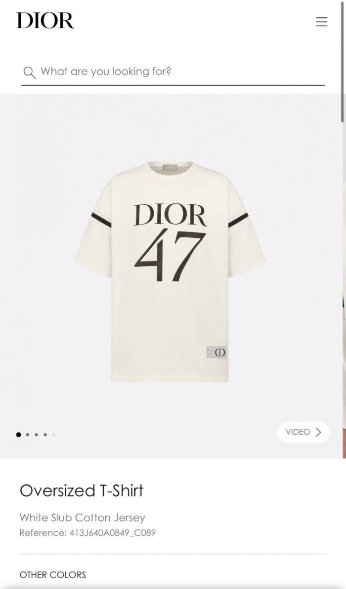 Футболка Dior  